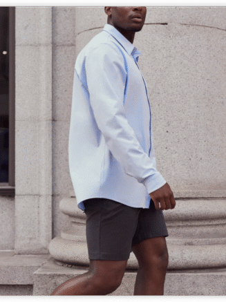 Men's 3D three-dimensional cut breathable summer shirt